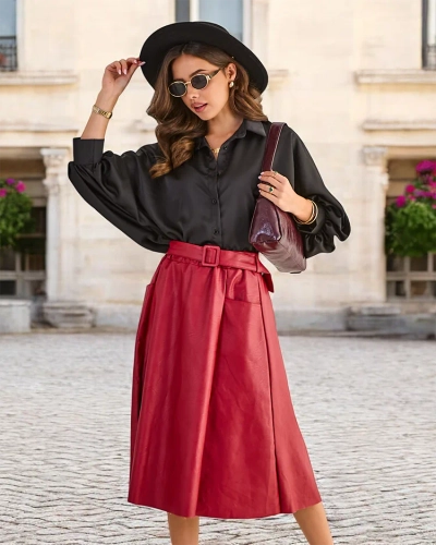 Royalfashion Vey Ladies' Midi Skirt PLUS SIZE