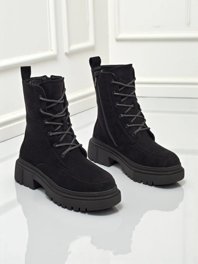 Öko-seemisnahast naiste tööstiilis saapad Velisse