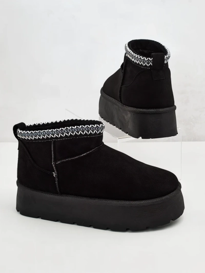 Royalfashion Women's short boots a'la snow boots Xoalla