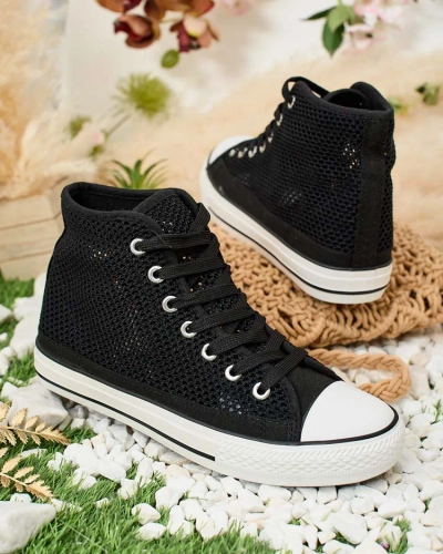 Royalfashion Women's Nizzef openwork sneakers