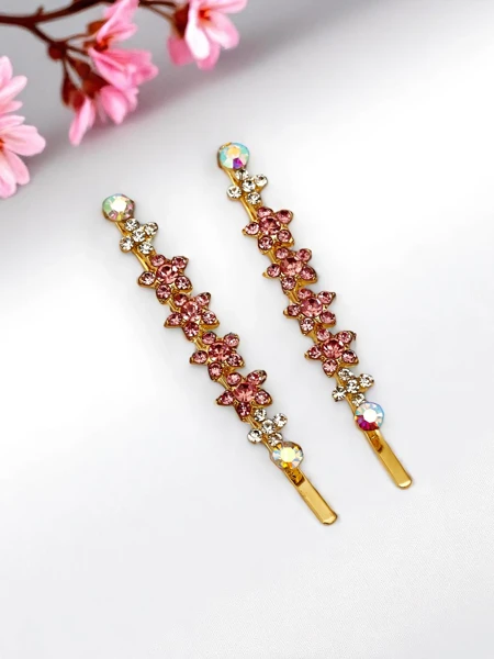 Royalfashion Заколка с цветком из страз Sparkle Blossom