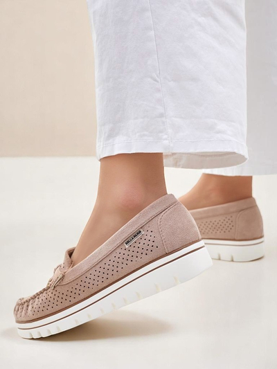 Royalfashion Women's perforated moccasins Elissas
