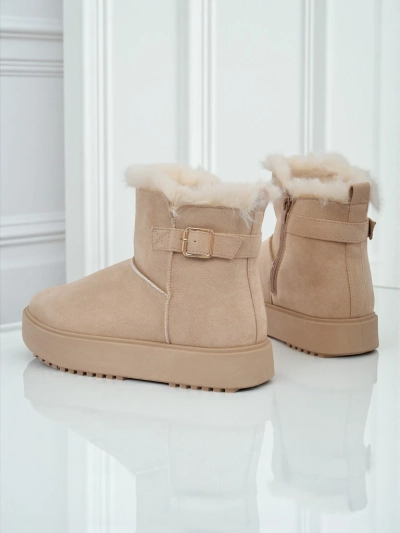 Royalfashion Короткие женские ботинки a'la снегоходы Aurelia Classico