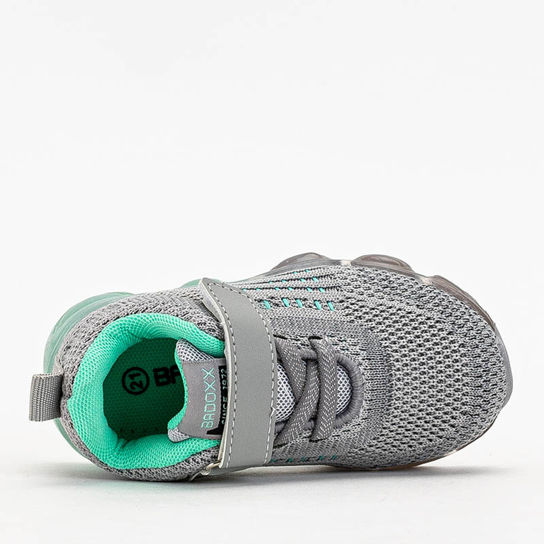 Astra Children's Sneakers Gray Synthetic Sports Summer