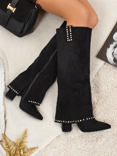 Women's Eco Suede Boots with Bryves Upper