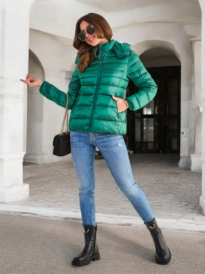 Royalfashion Women's quilted winter jacket
