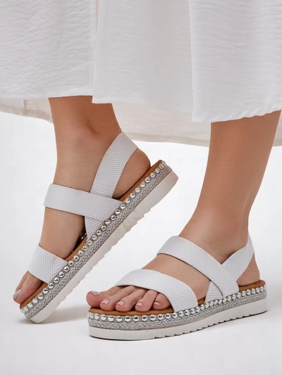 Женские сандалии Royalfashion с декоративной подошвой Zindas