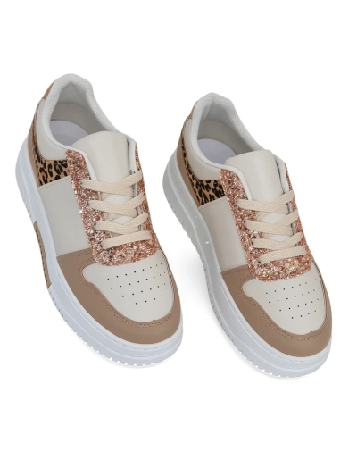 Royalfashion Women's sneakers with glitter Qisofi
