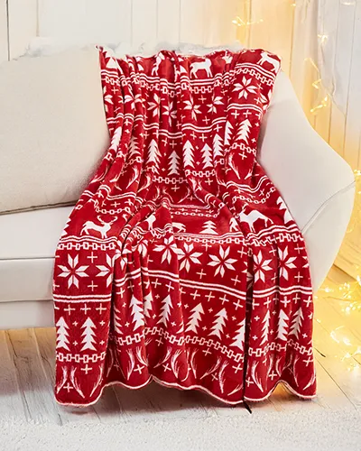 Royalfashion Christmas blanket 200x220