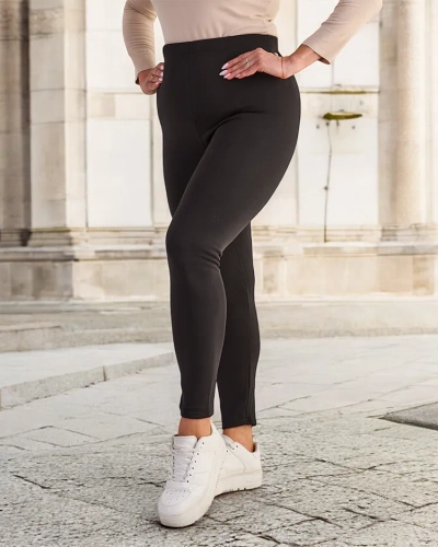 Royalfashion Naiste isoleeritud treggings püksid PLUS SIZE