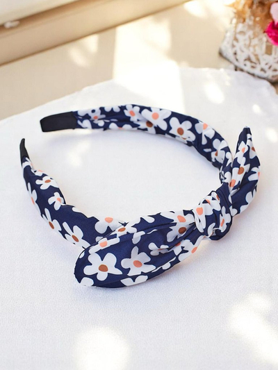 Royalfashion Juuksepael lipsuga lillemustris Florinka
