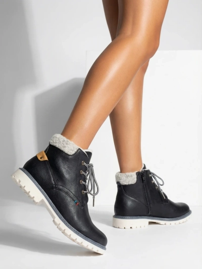 Черные детские ботинки Tiptop