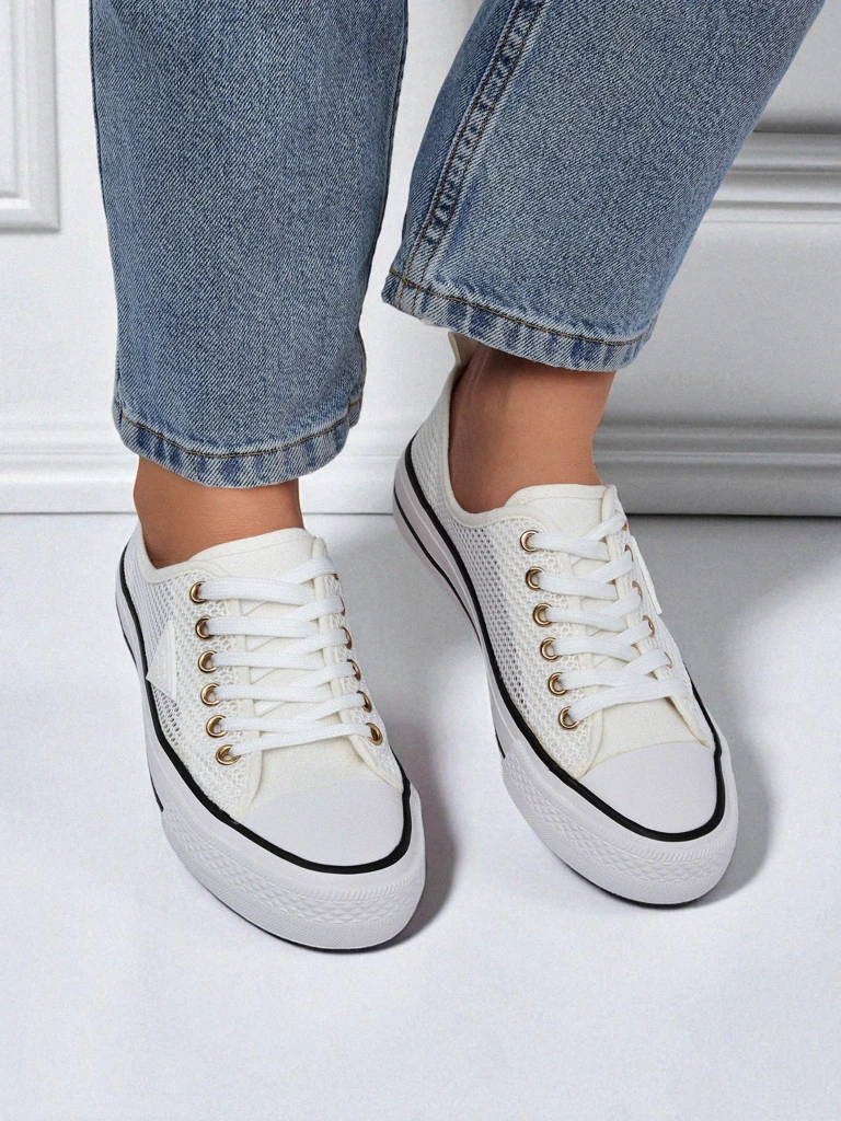 Royalfashion Women's perforated sneakers Rebbse