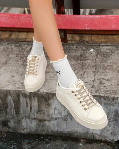 Royalfashion Женские спортивные кроссовки с декоративными шнурками Eone