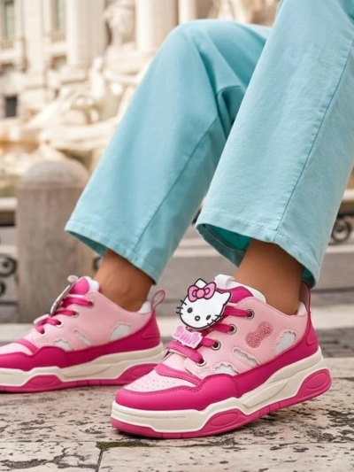 Royalfashion Women's Sports Sneakers on a Thick Sole Velocity