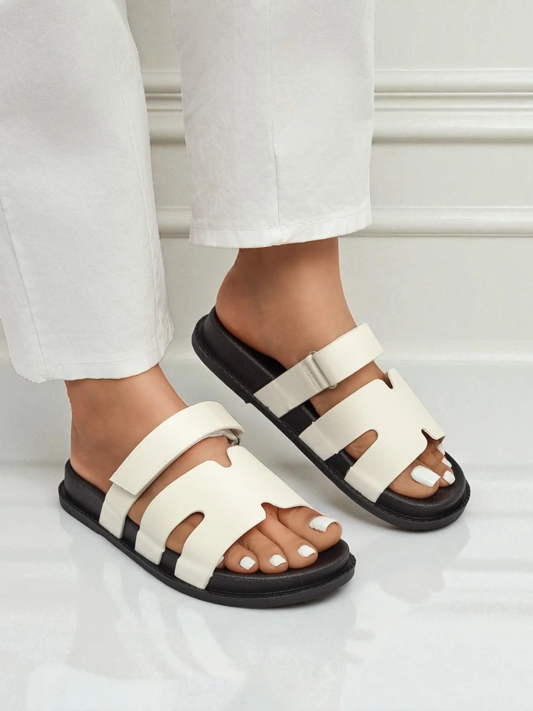 Royalfashion Женские тапочки из экокожи ReppiFlex