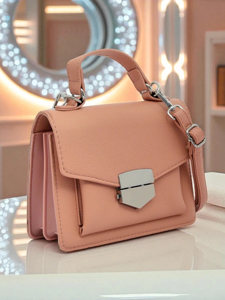 Royalfashion Женская сумка-конверт с ручкой Amalthea Avorio