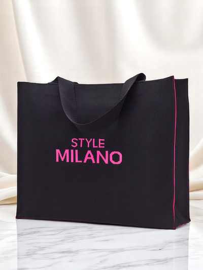Kuninglik moe kangaskott Milano stiilis