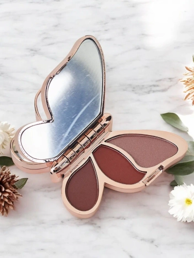 Palette of 6 eyeshadows in the shape of a butterfly 12g