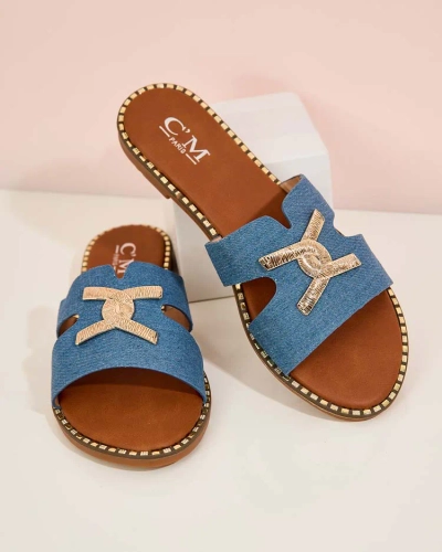 Royalfashion Naiste Ovore lamedatallalised flip-flopid