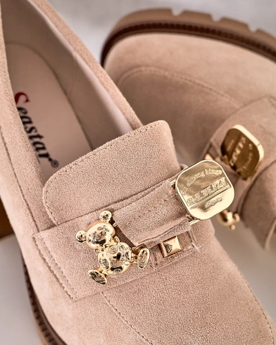 Royalfashion Women's high stiletto moccasins Nezii