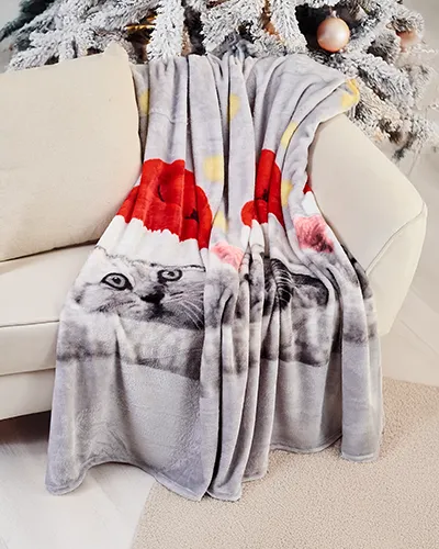 Рождественское одеяло Royalfashion 200x220