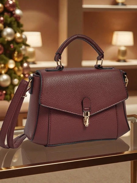 Small women's eco-leather bag Fioren