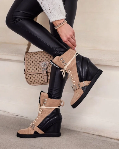 Royalfashion женские ботильоны Ronii на каблуке