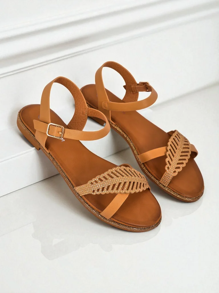 Royalfashion Women's Willow Grace Flat Sandals