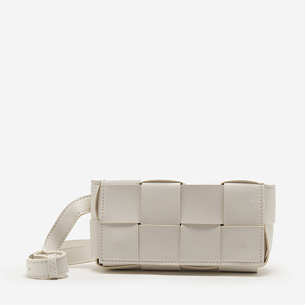 Women's white kidney bag - Accessories