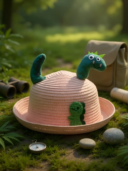 Royalfashion Children's Hat Dino Summer Hat
