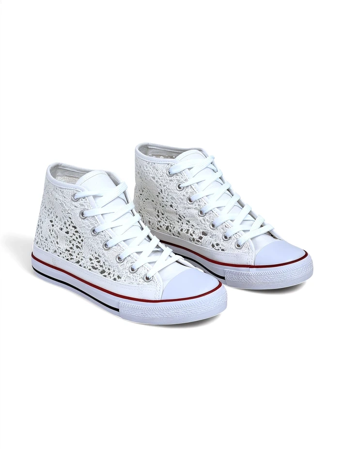 Royalfashion Naisten läpireikäiset lenkkarit Limme