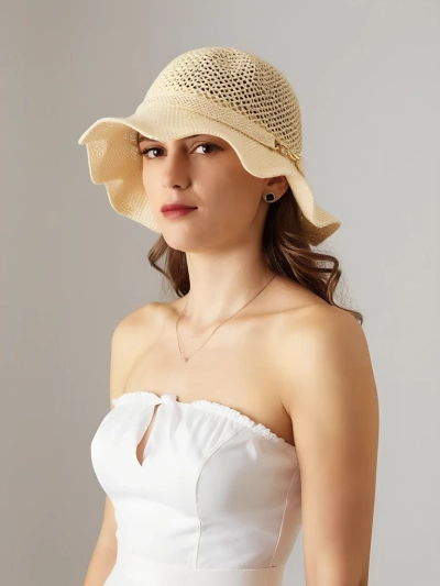 Royalfashion Naiste lainelise servaga müts Wave Breeze