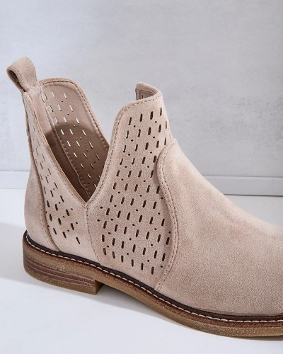 Royalfashion Женские замшевые ботинки eko Ovilla