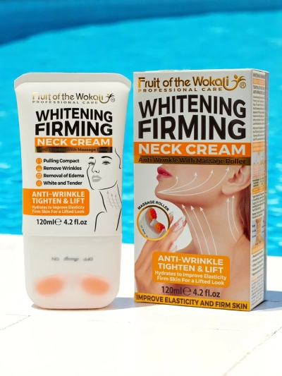 Lifting ja valgust andev kaelakreem masseerijaga