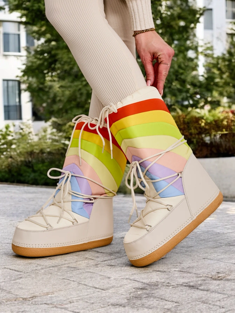 Royalfashion Women's snow boots a'la Tencce