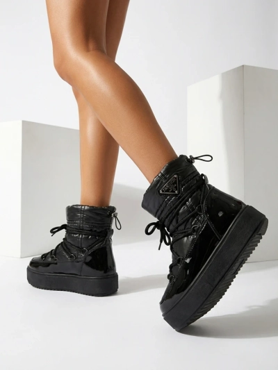 Royalfashion Laste liibuvad a'la lumesaapad mustad Asifa