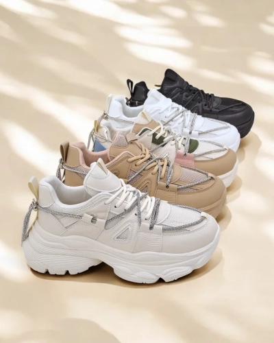 Royalfashion Naiste Sneakers Paksul Sokiga Reterri