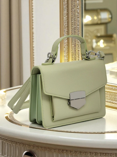 Royalfashion Women's envelope handbag with handle Amalthea Avorio