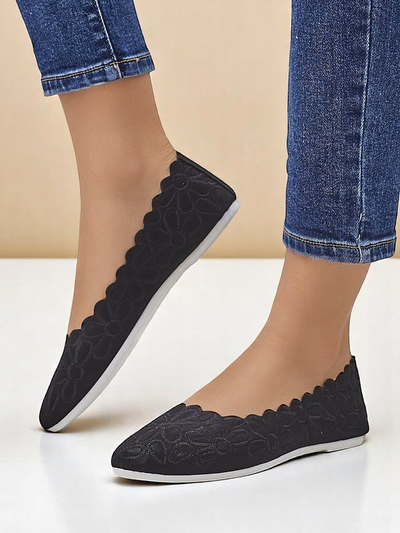 Royalfashion Floral Women’s Ballet Flats Magerro