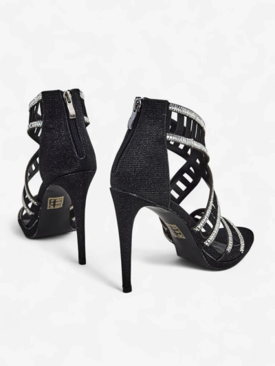 Royalfashion Женские босоножки на шпильке с декоративным верхом Sycos