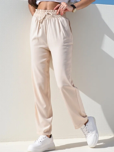 Royalfashion Simple women's fabric trousers