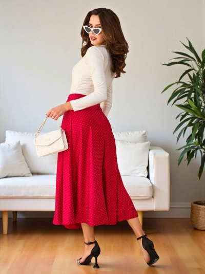 Royalfashion Women's midi hěrnungeh