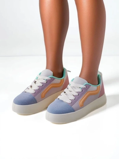 Royalfashion Women's sports sneakers on a platform Ensis