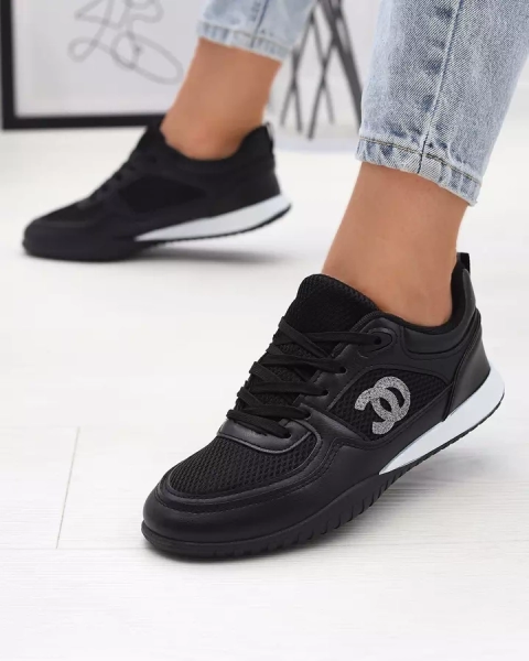 Черная женская спортивная обувь Bofiale- Footwear