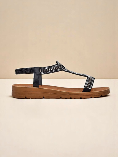 Royalfashion Женские сандалии с декоративными ремешками Ava Shine