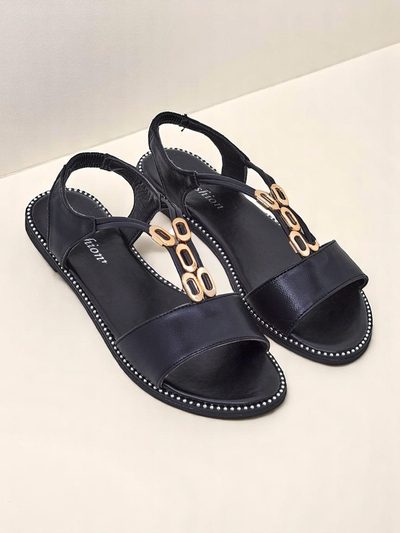 Royalfashion Women's Sandals with Decorative Straps Siena Glow