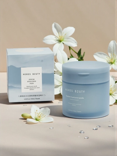 Puuvillased kosmeetilised padjakesed - niisutavad, hüaluroonhappega