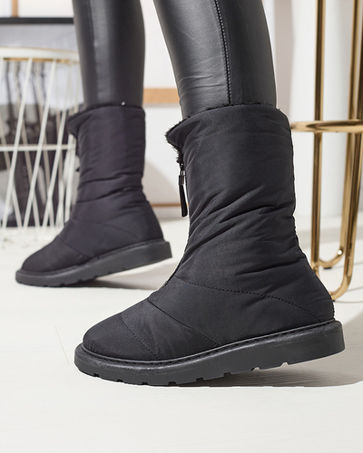 Royalfashion Black women's shoes a'la snow boots Tirigga