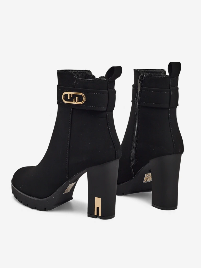 Women's Tovia Eco Suede Heeled Ankle Boots